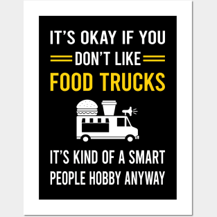 Smart People Hobby Food Truck Trucks Posters and Art